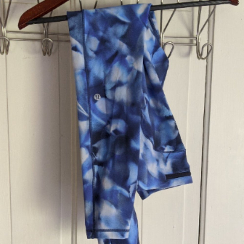 Lululemon Speed Up Tights 7/8 Length Blush Blossom